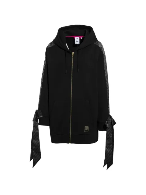 PUMA x Barbie full-zip tie-sleeve hoodie