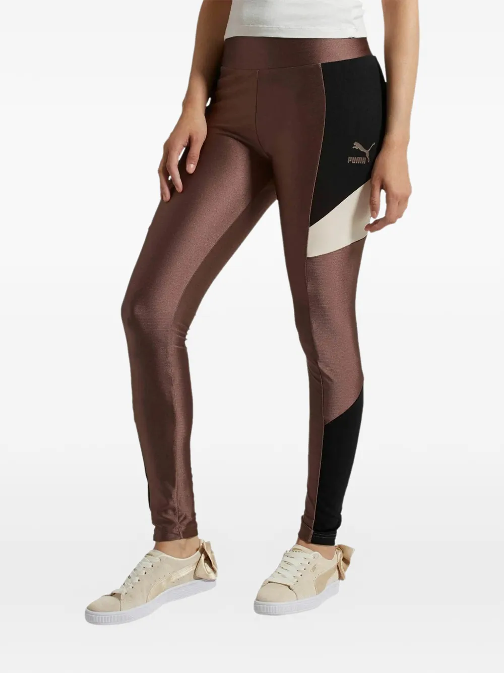 PUMA Leggings Retro - Marrone