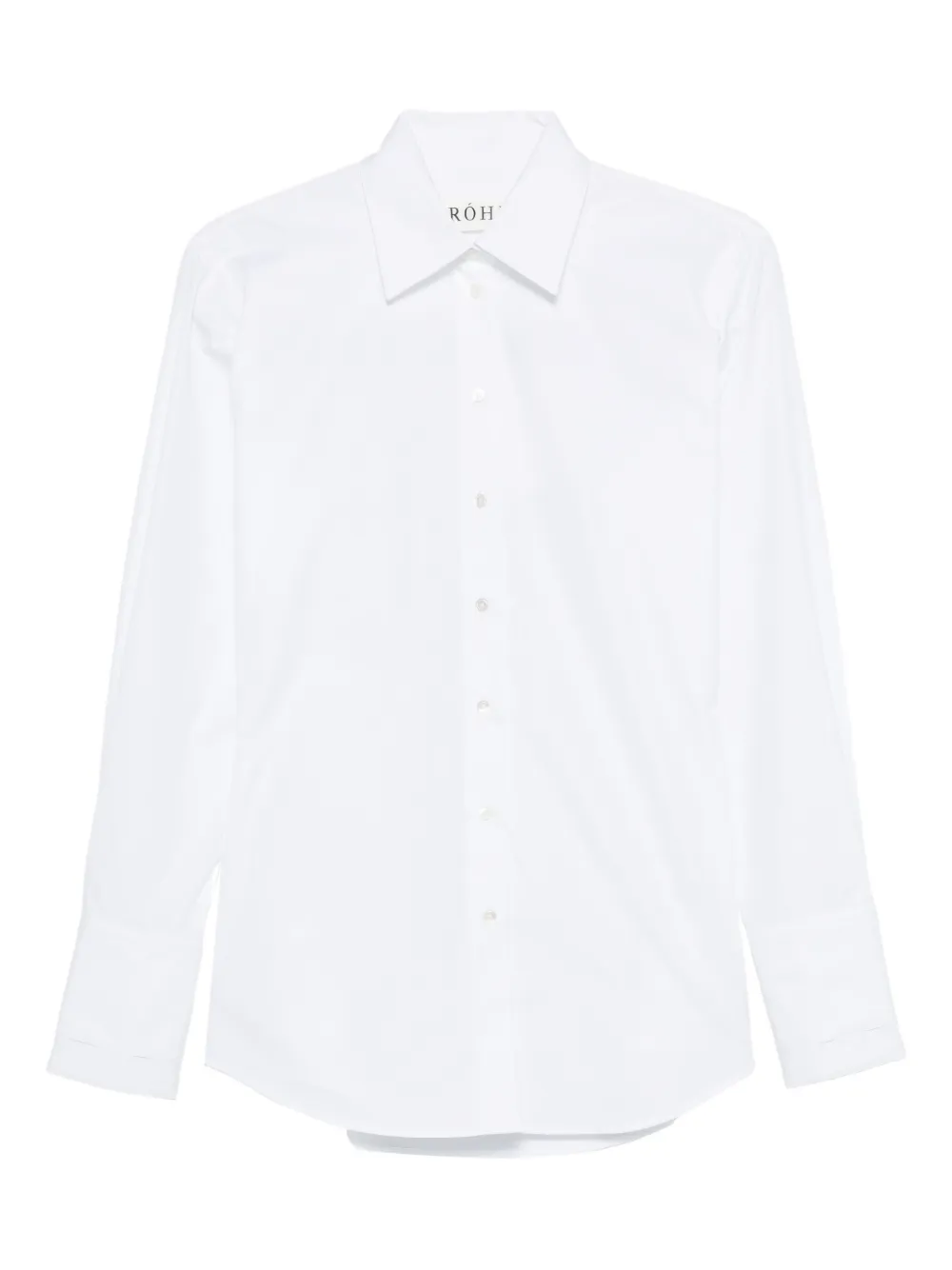 Róhe polo-collar shirt - Weiß