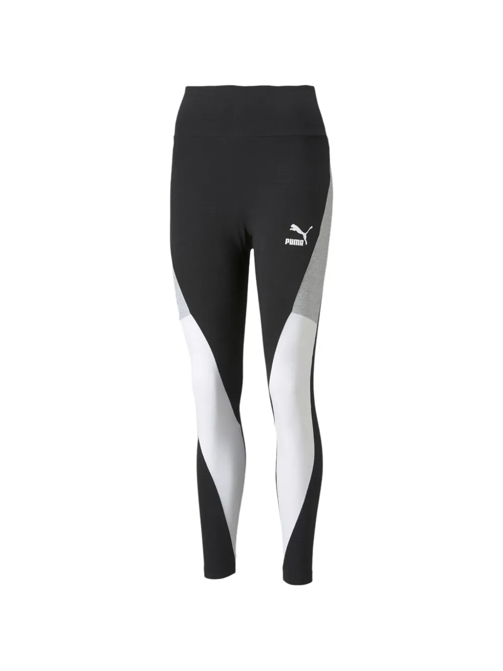 PUMA Leggings CLSX a vita alta - Nero