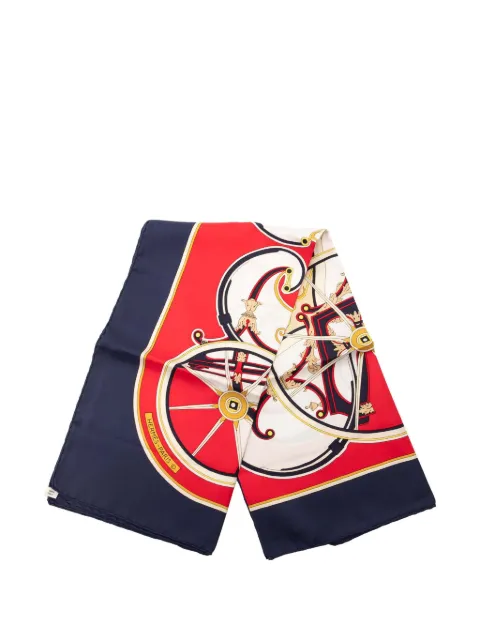 Hermès Pre-Owned 20th Century Washingtons Carriage Silk Scarf 90 scarves