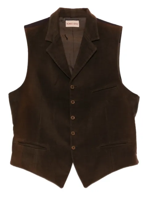Romeo Gigli Pre-Owned 1990s two-tone waistcoat