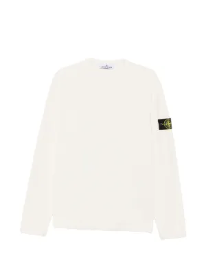 Stone Island コンパスロゴ スウェットシャツ | ホワイト | FARFETCH JP