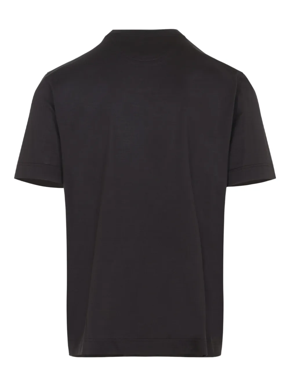 Paul Smith striped-detail T-shirt - Zwart