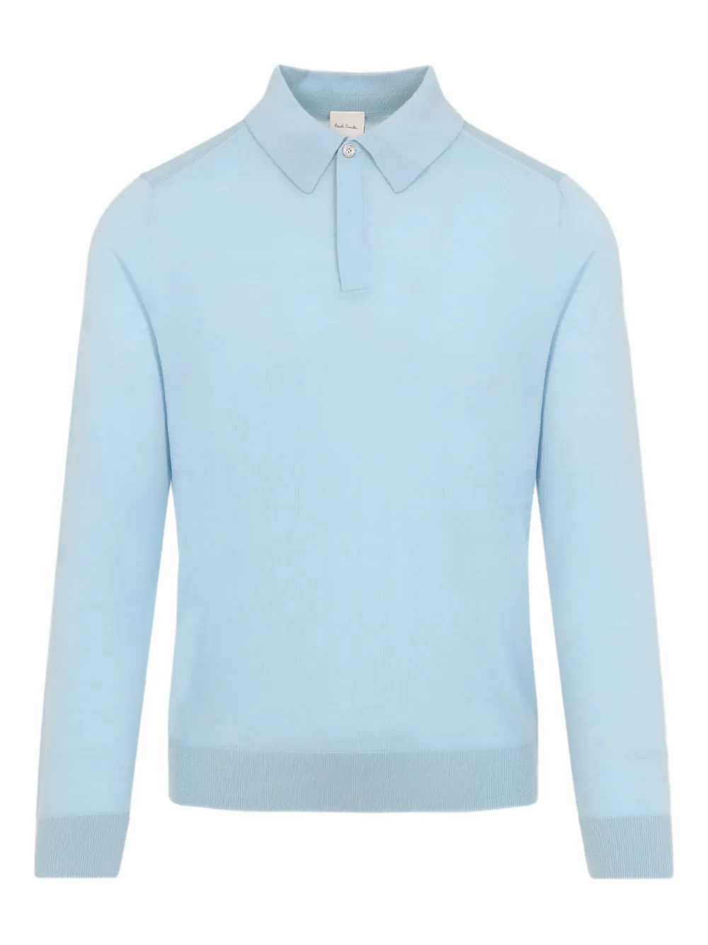Paul Smith long-sleeve polo shirt - Blau