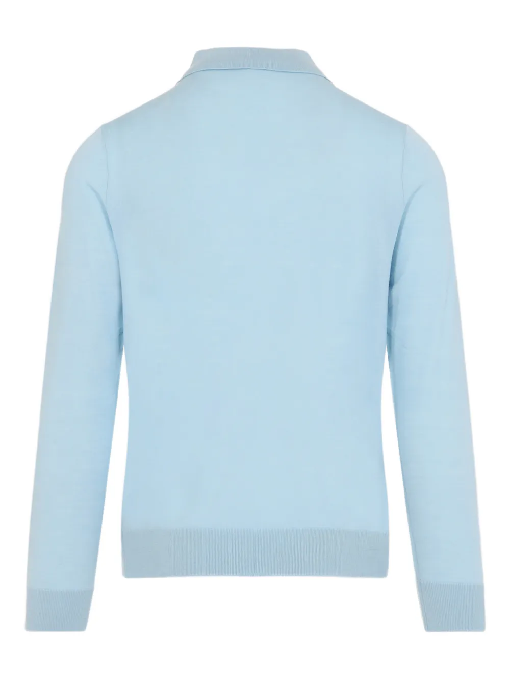 Paul Smith long-sleeve polo shirt - Blauw