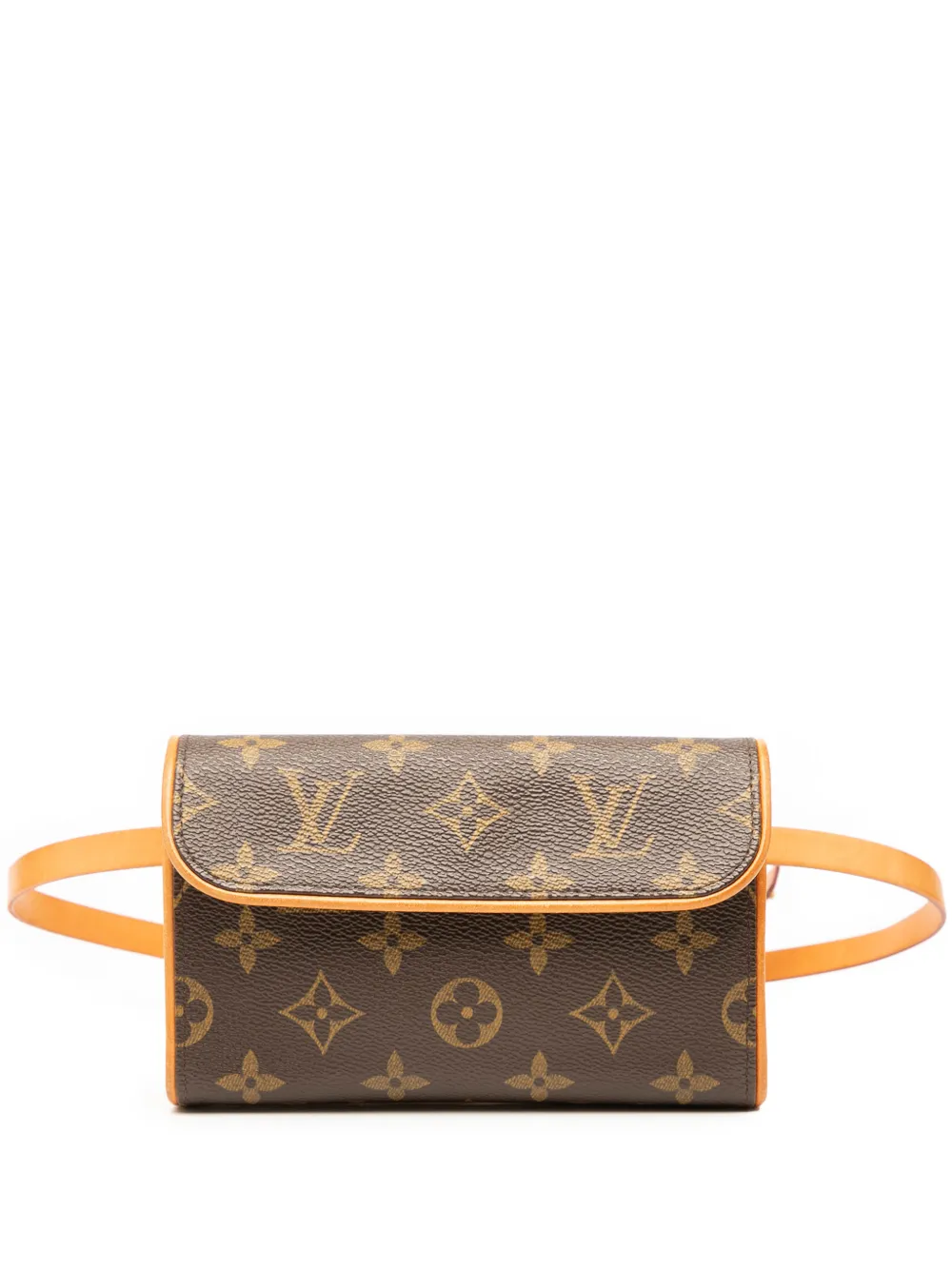 Louis Vuitton Pre-Owned 2002 Monogram Pochette Florentine belt bag - Braun