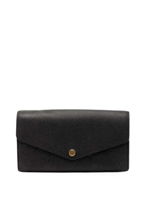 Louis Vuitton Pre-Owned 2021-2025 Monogram Empreinte Sarah Wallet long wallets