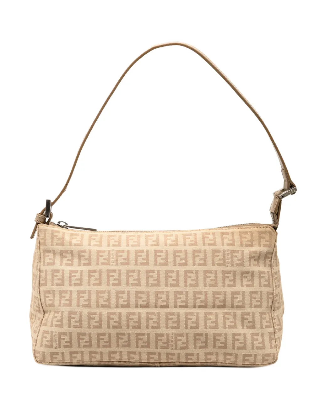 Fendi Pre-Owned 2000-2010 Zucchino Canvas Pochette shoulder bag - Marrone