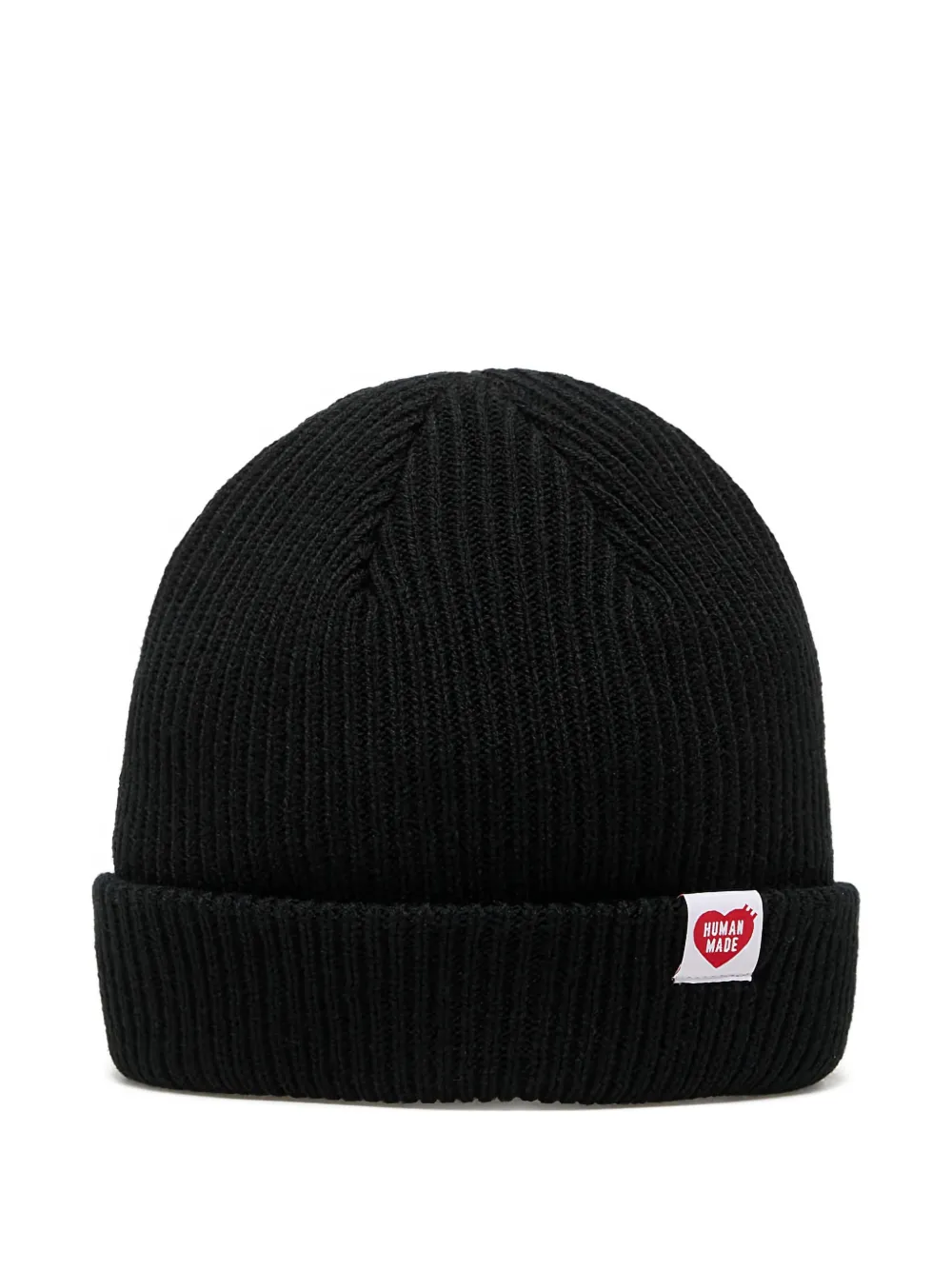 Human Made black beanie hat - Nero