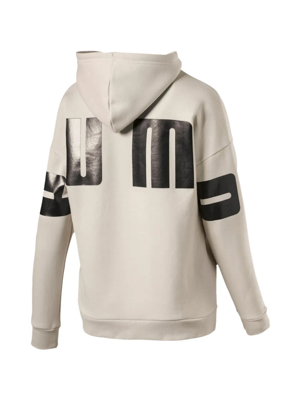 Puma Retro Logo Hoodie - Neutrals 