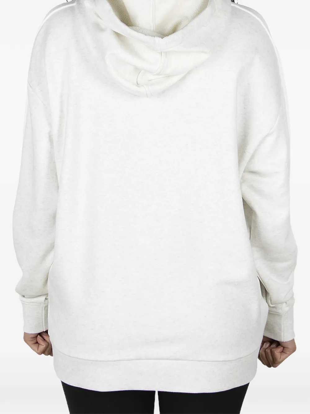 PUMA Hoodie met logodetail en lange mouwen Wit