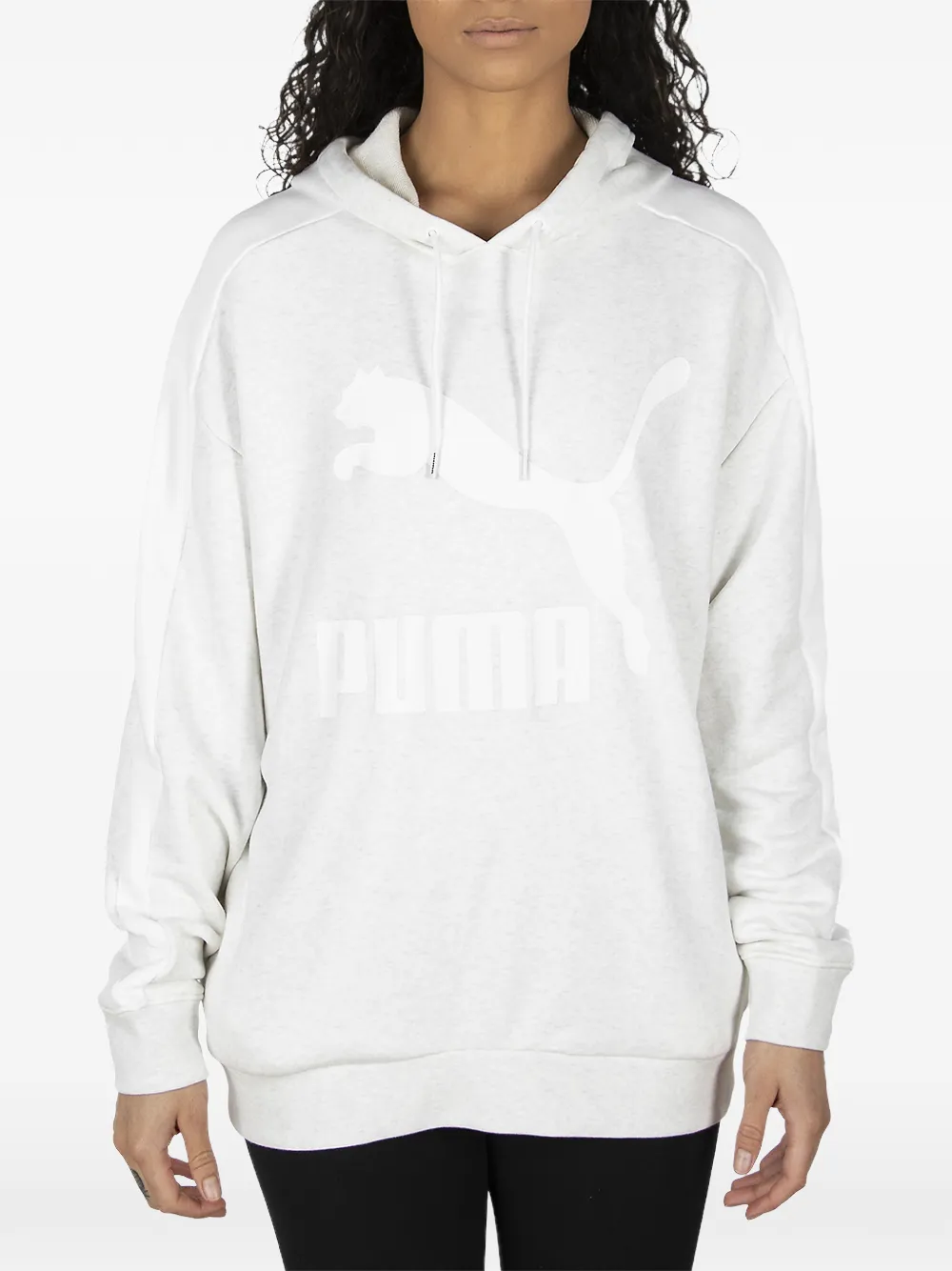 PUMA Hoodie mit Logo - Weiß
