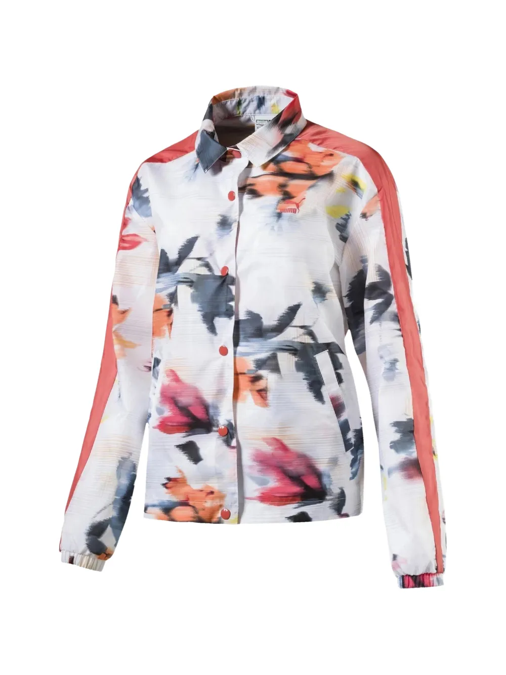 PUMA Jacke mit Blumenmuster - Weiß