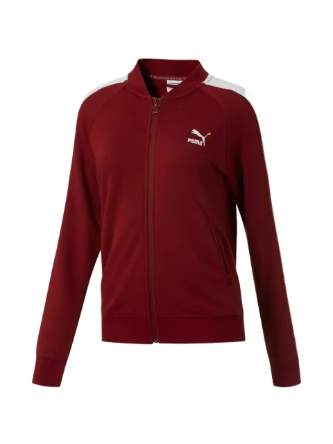 PUMA chamarra deportiva con motivo de rayas