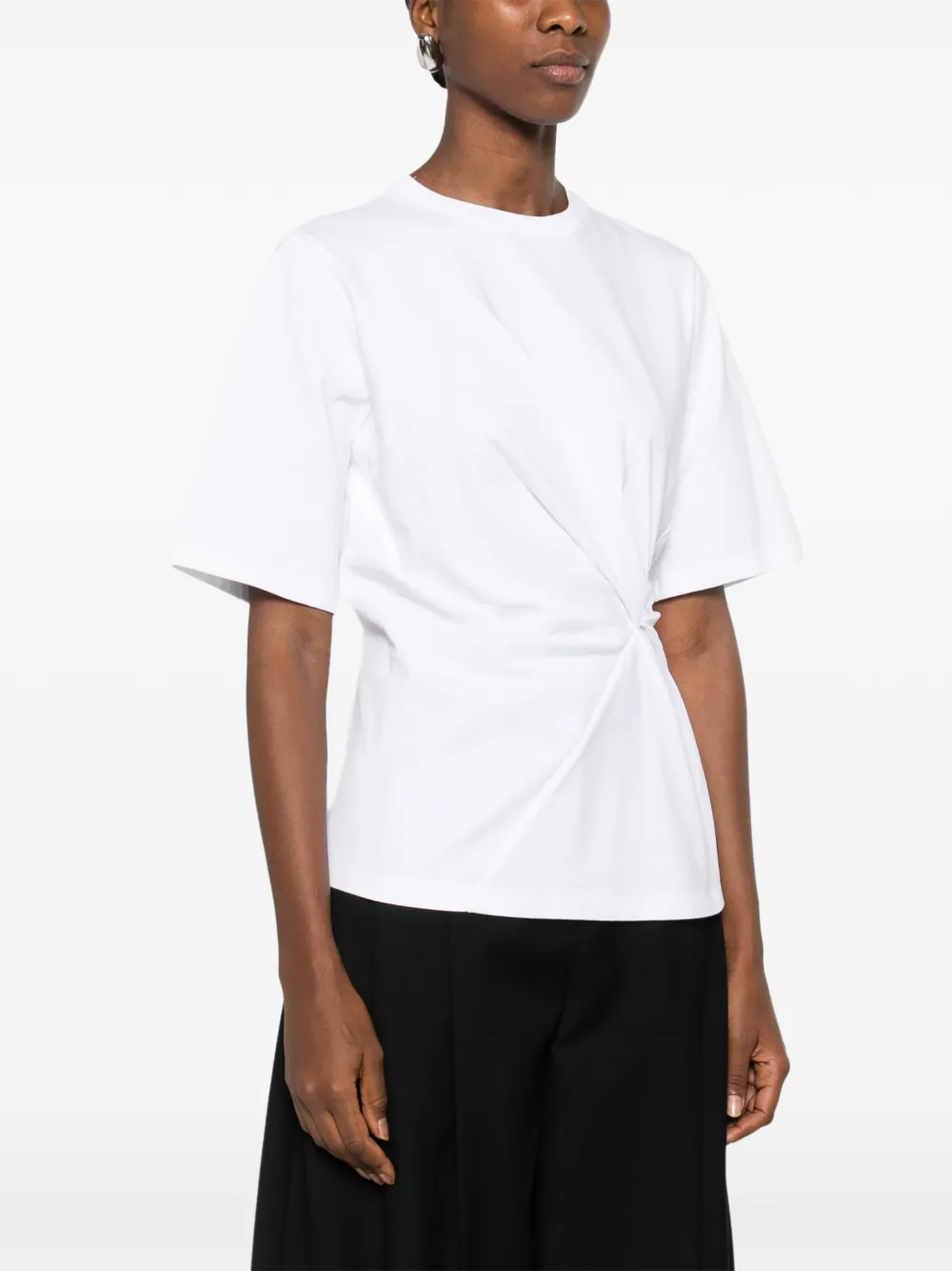  Róhe Crew-neck T-shirt - White 
