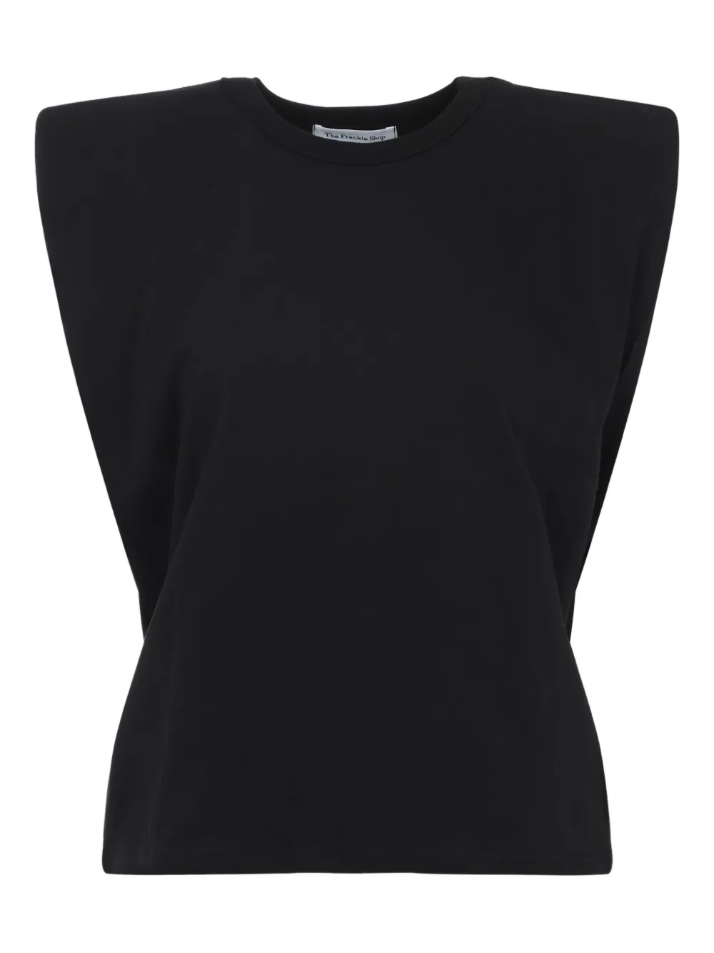 The Frankie Shop padded T-shirt - Nero
