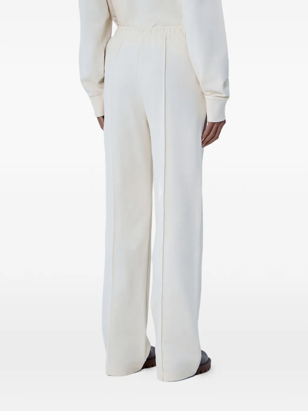  Moncler Logo-patch Drawstrings Trousers - Neutrals 