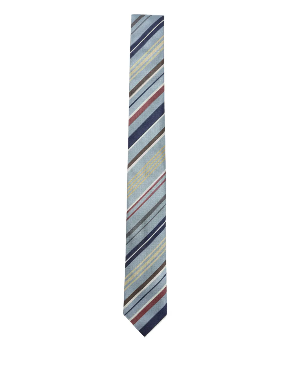 Paul Smith striped silk tie - Blu