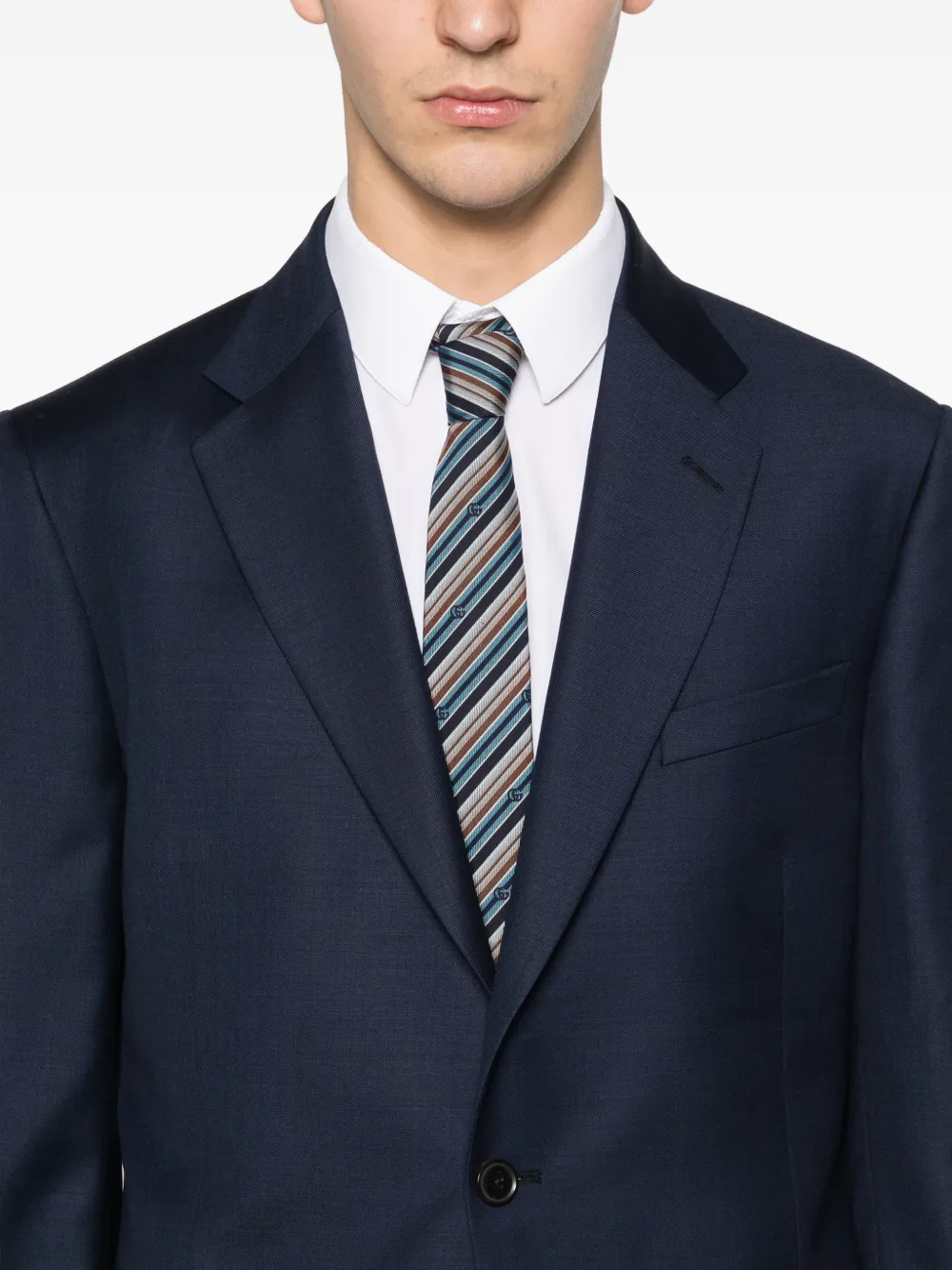 Paul Smith Pak met enkele rij knopen Blauw