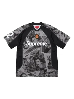 シャツ Supreme Bandana Football Jersey Supreme Bandana Football Jersey Blue Men's - SS25 - US