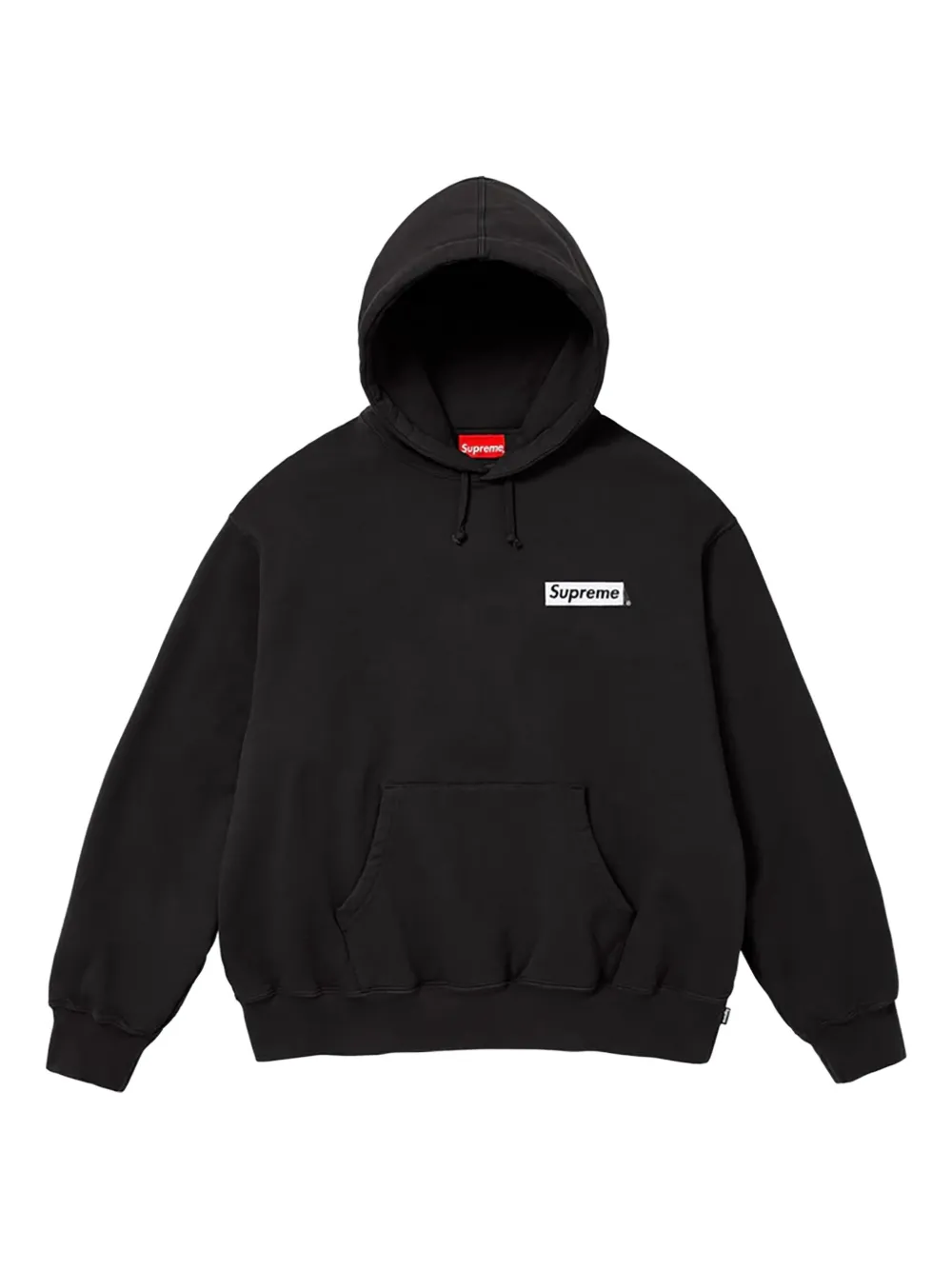 Supreme President printed hoodie - Black