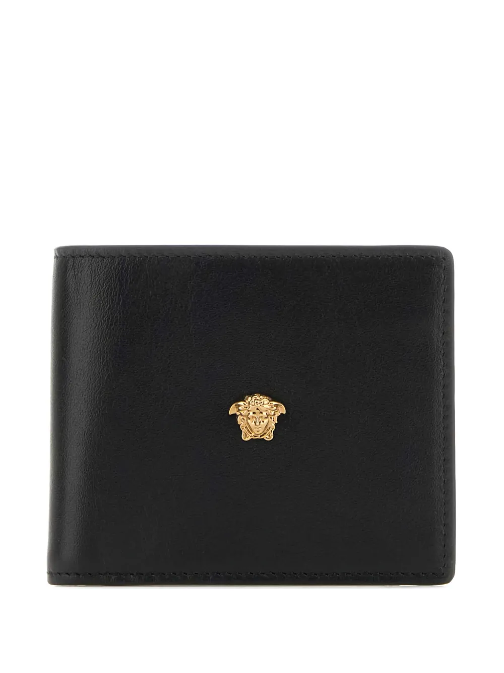 Versace La Medusa leather wallet - Nero