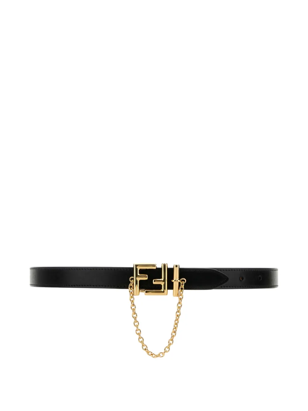 FENDI reversible FF chain belt | Black | Image 1