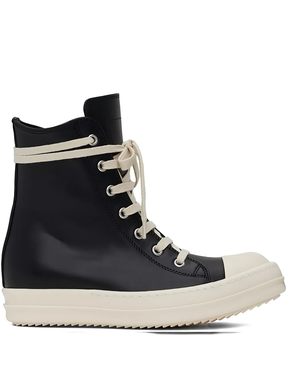Rick Owens lace-up high-top sneakers - Nero