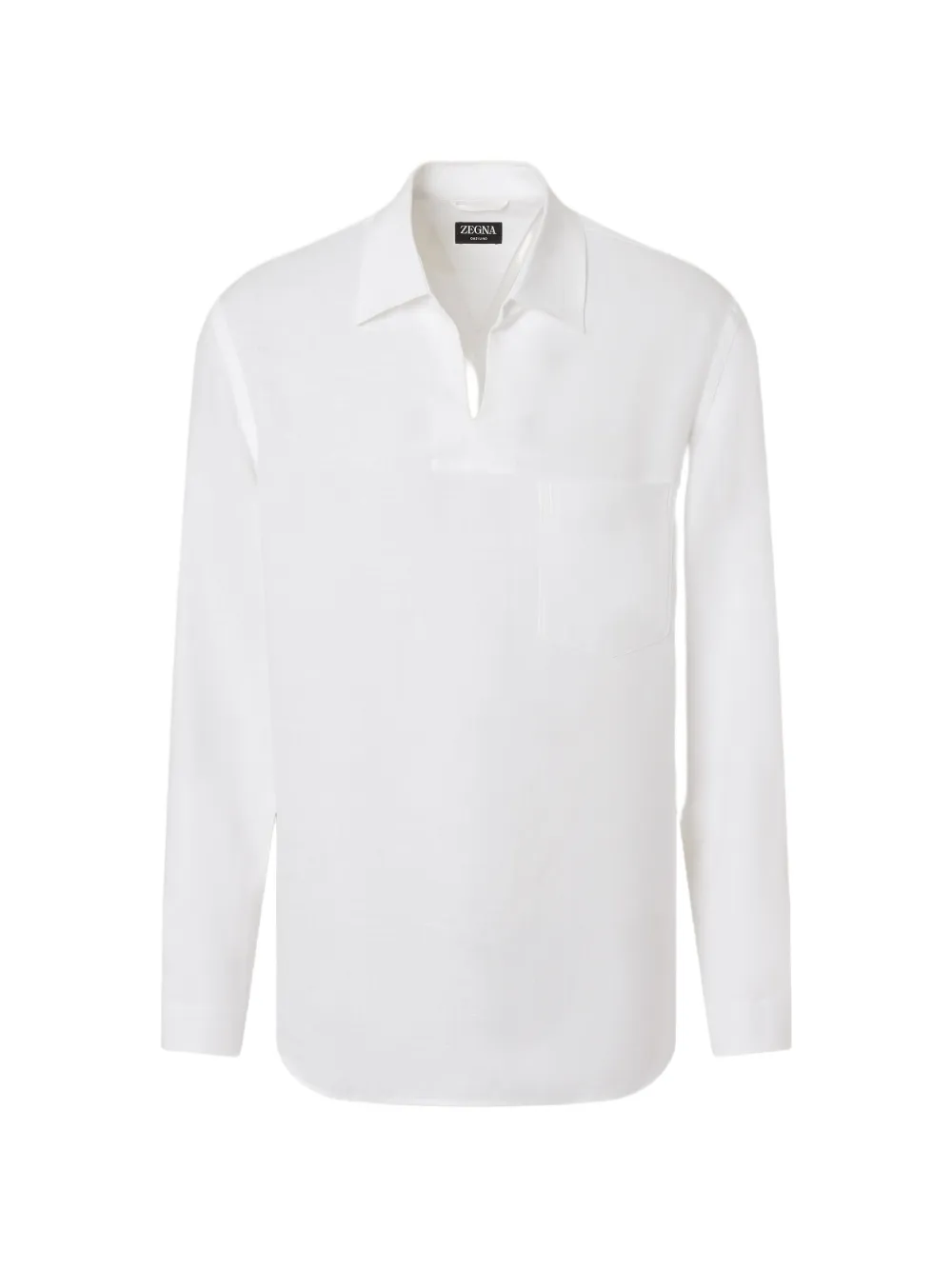 Zegna T-shirt Oasi a maniche lunghe - Bianco