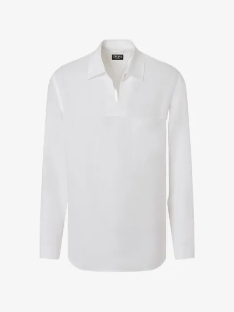 Zegna playera Oasi manga larga 