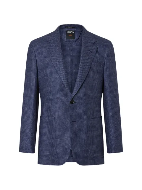 Zegna checked blazer 