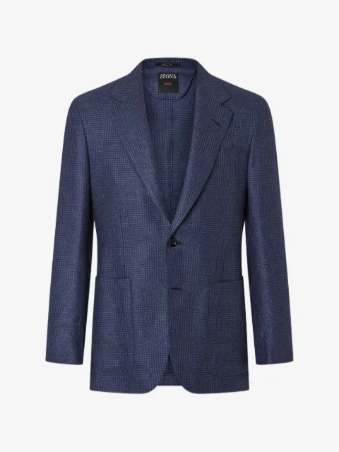 Zegna checked blazer