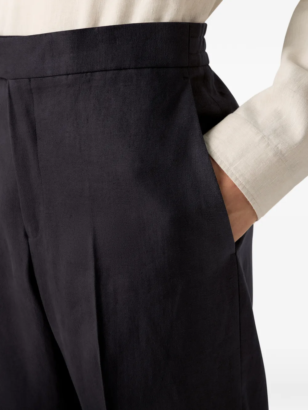 Zegna Pantalon Blauw