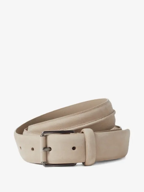 Zegna nubuck belt