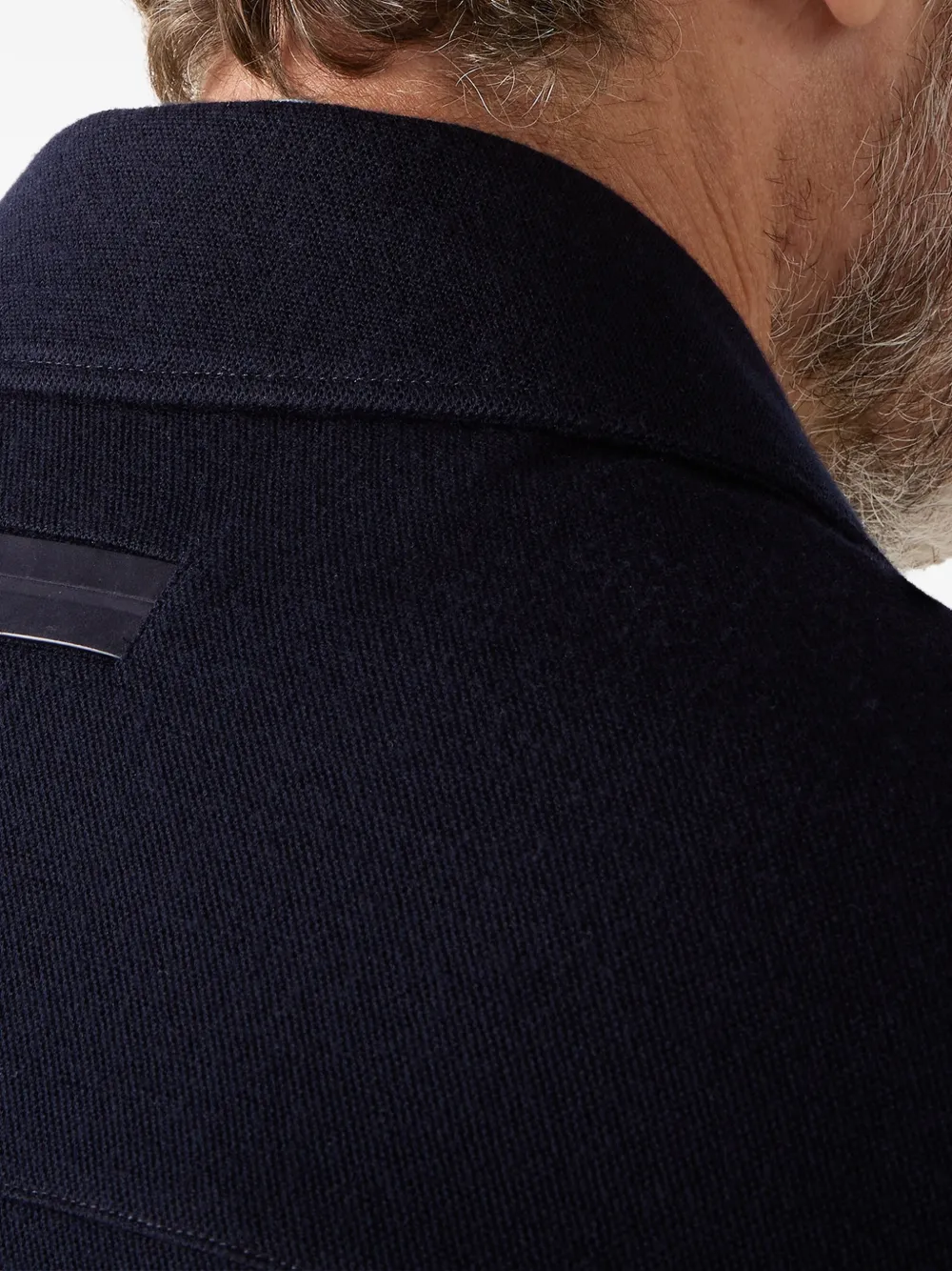 Zegna Shirtjack met zakken Blauw