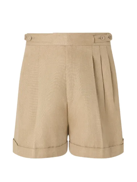 Zegna shorts con pinzas