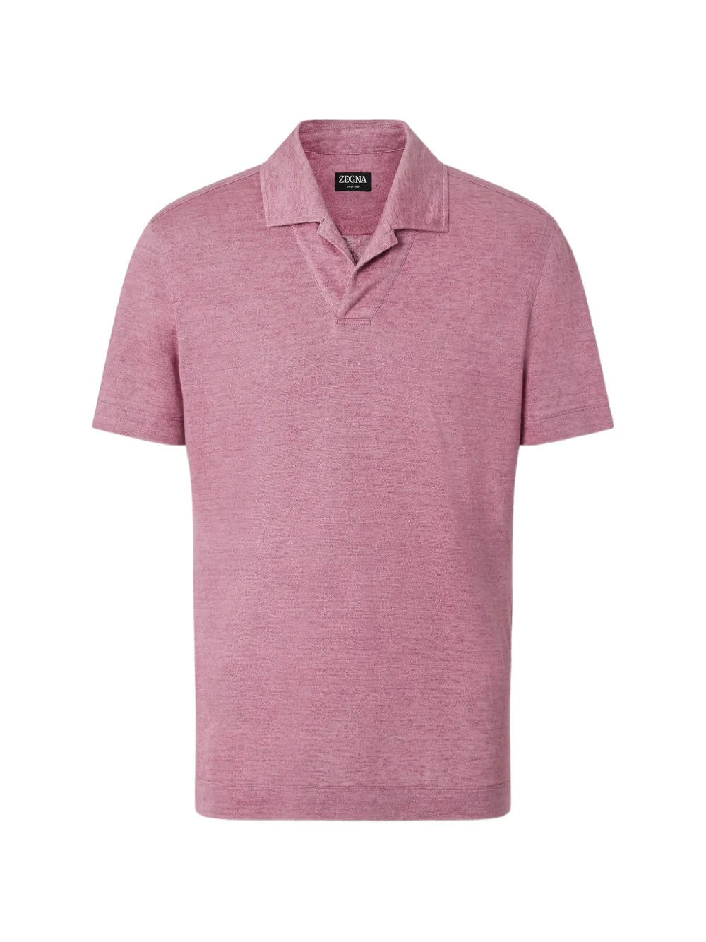 Zegna T-shirt Oasi Lino - Rosa