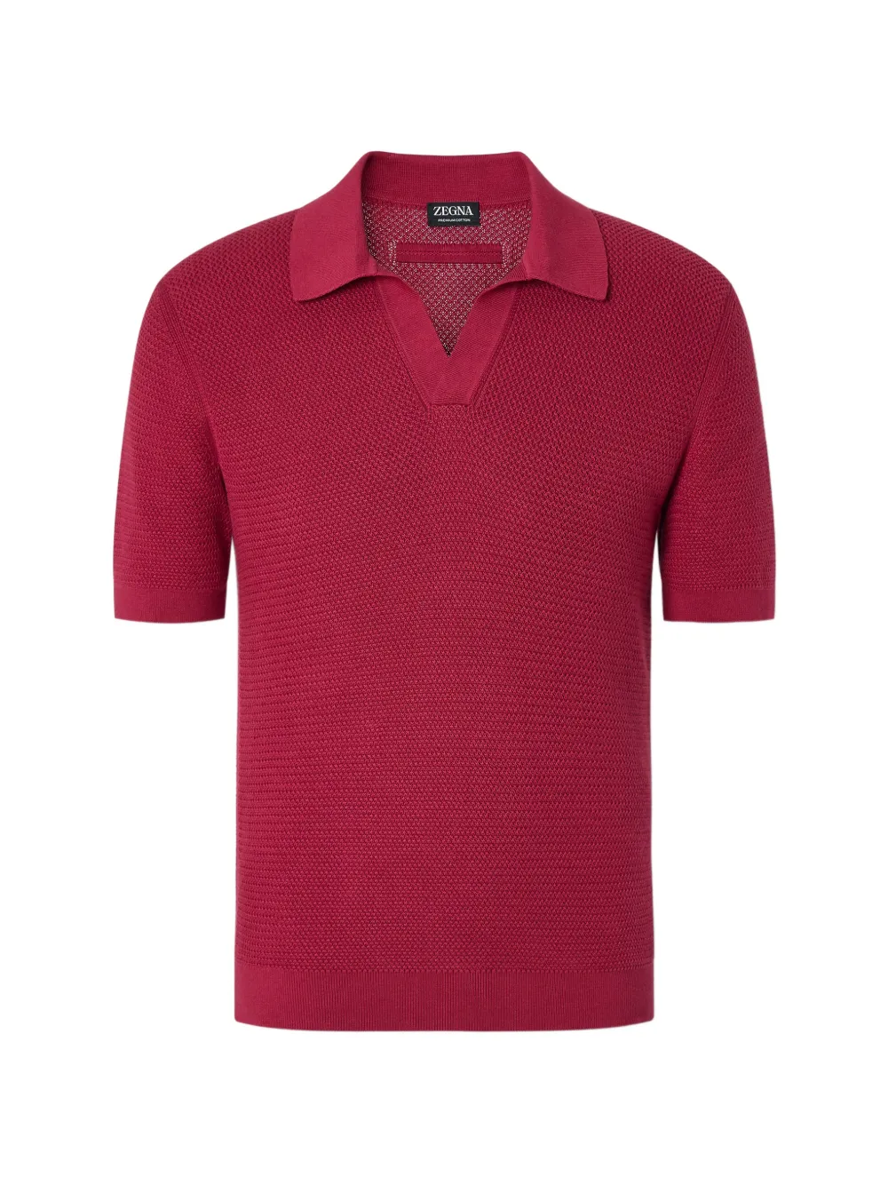 Zegna Polo a maniche corte - Rosso