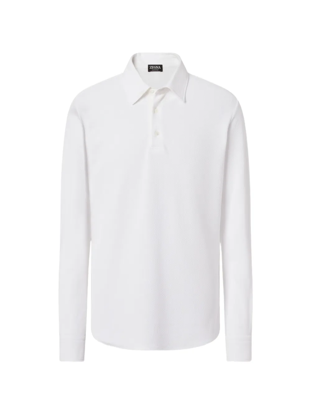 Zegna cotton polo shirt - White
