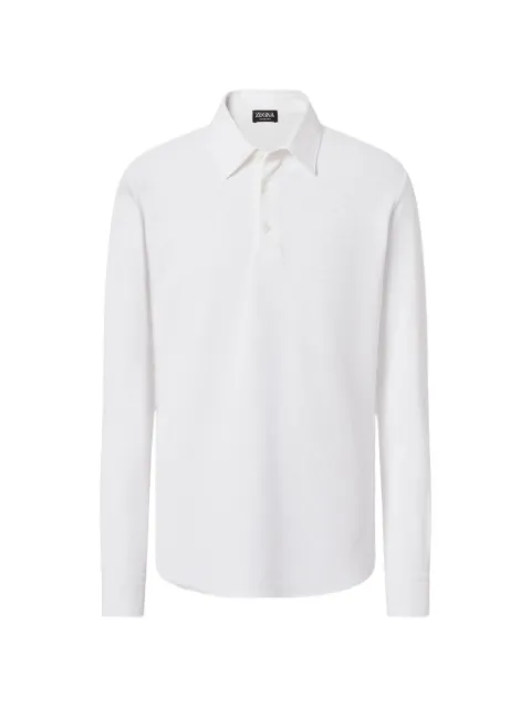 Zegna cotton polo shirt