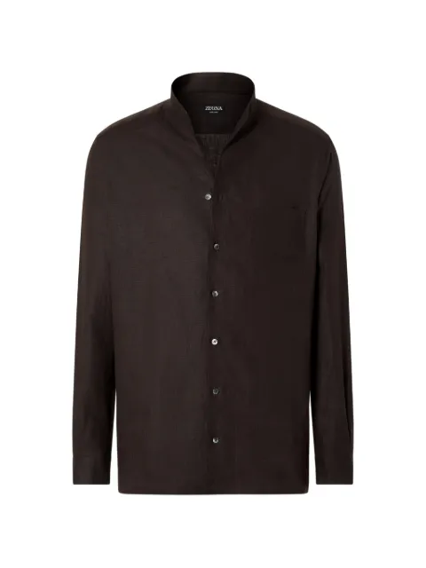 Zegna Camicia Oasi Lino