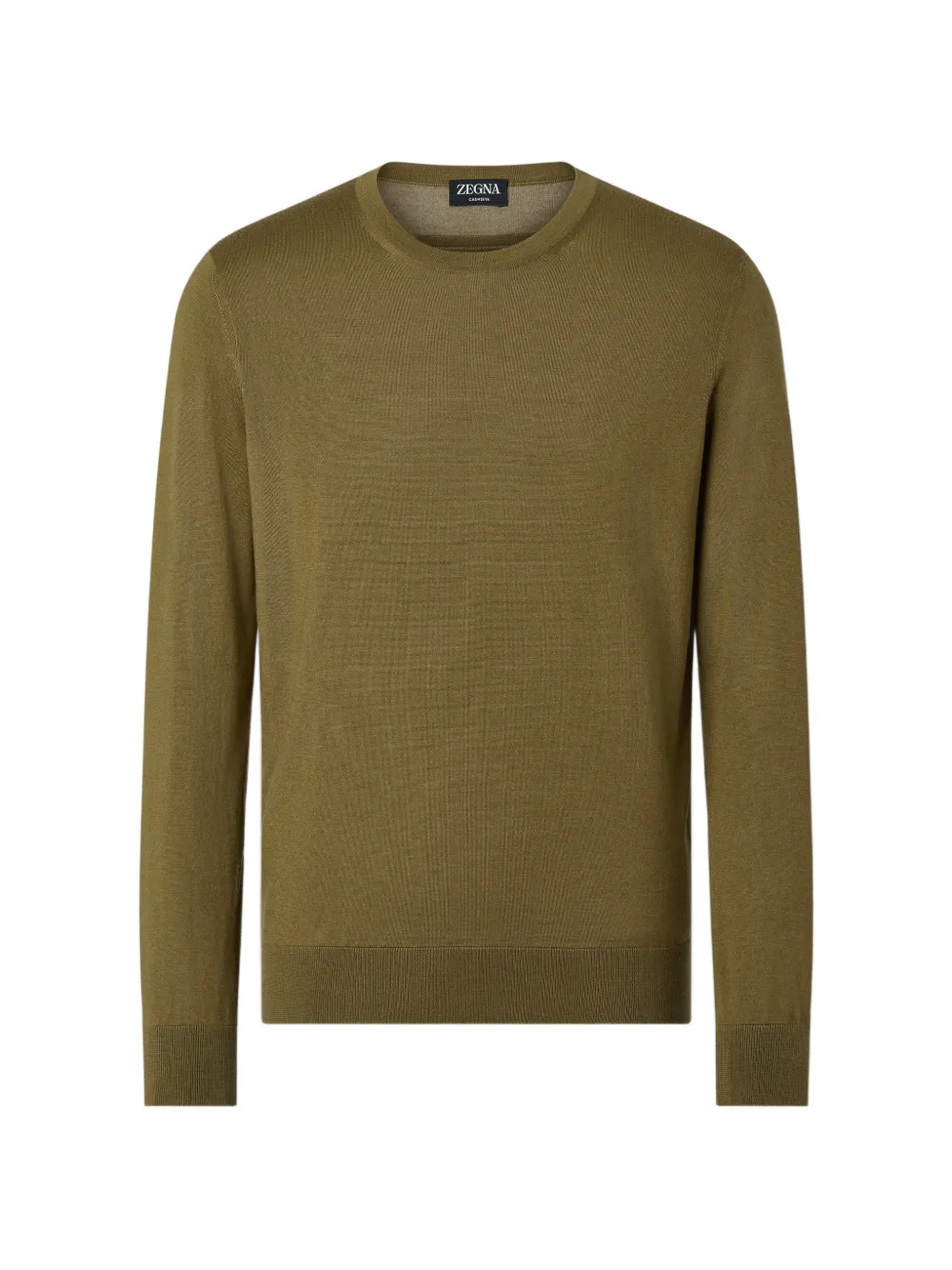 Zegna crew-neck sweater - Green