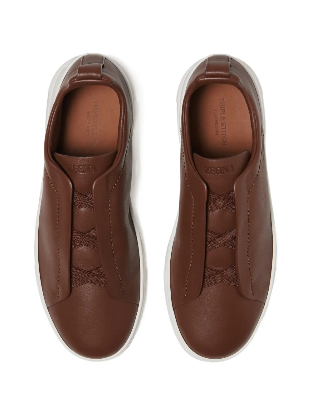 Zegna Triple-Stitch™ sneakers Bruin