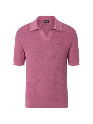 BRUNELLO CUCINELLI ピンク ポロシャツ　M Brunello Cucinelli short-sleeve Polo Shirt | Red | FARFETCH