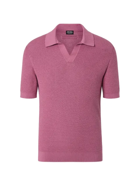 Zegna cotton polo shirt