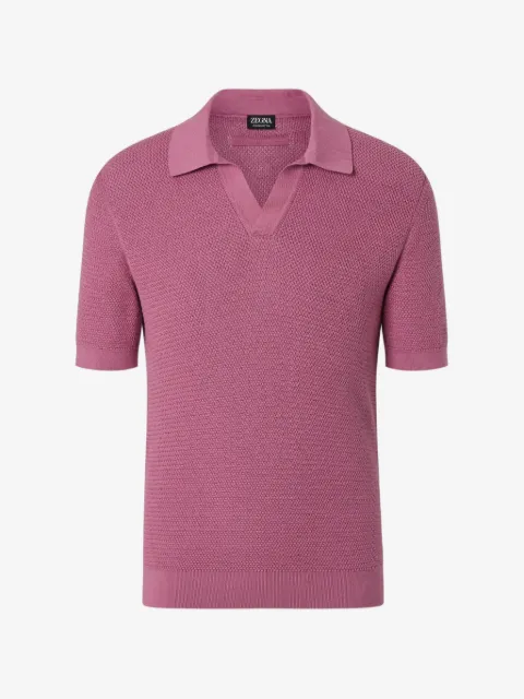 Zegna cotton polo shirt