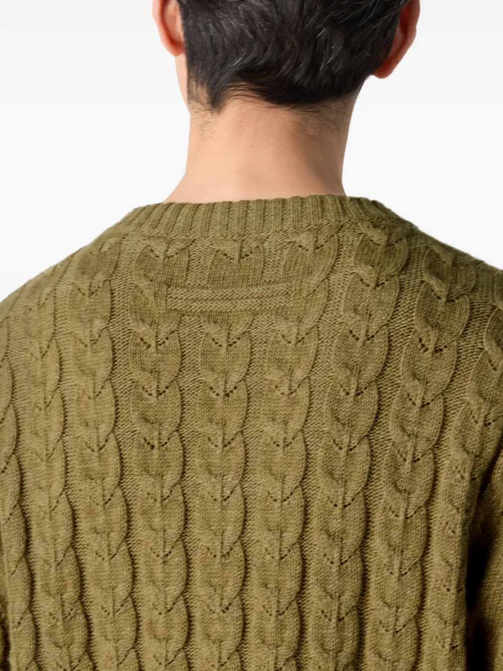 Zegna Trui met ronde hals Groen