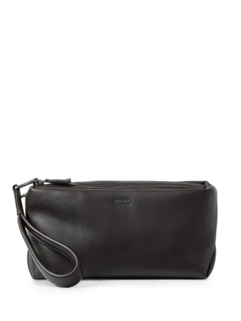Zegna softy SECONDSKIN dark brown bag