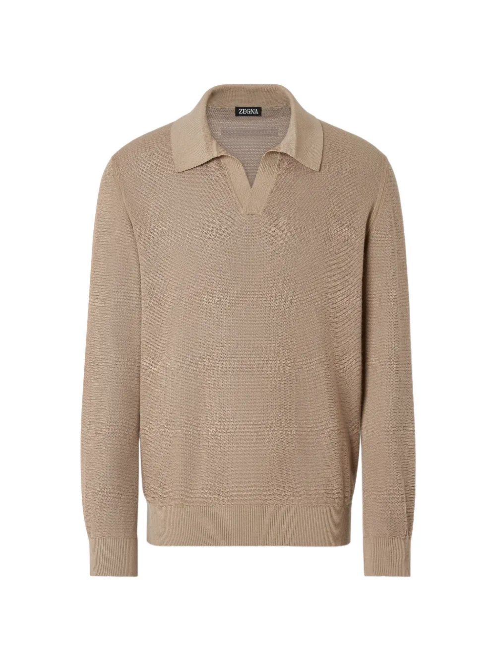 Zegna T-shirt con colletto polo - Toni neutri